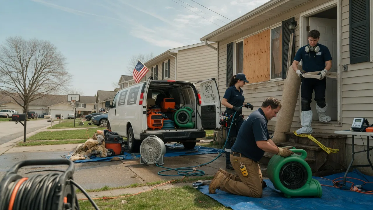 Water Damage Restoration in Darwin, MN near me